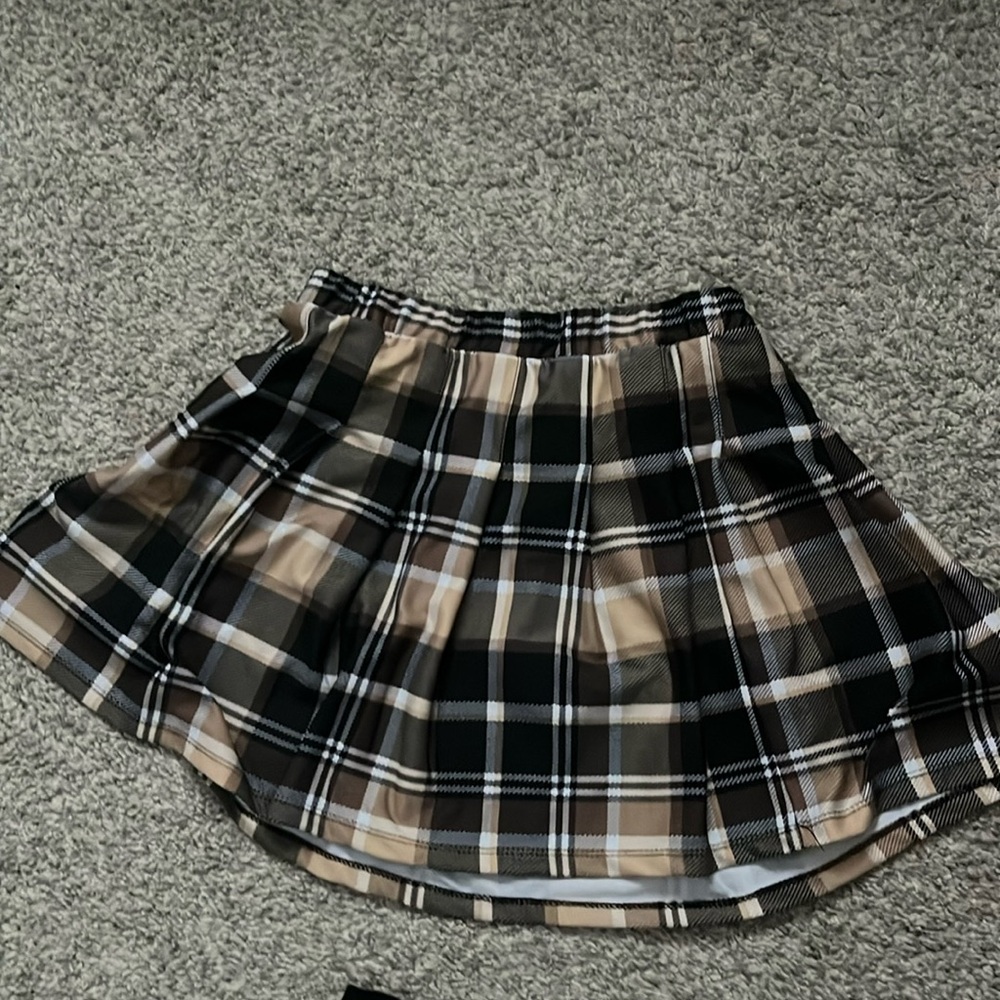 Plaid skirt